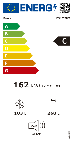 Etiqueta Energética do Produto