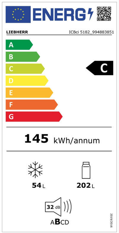 Etiqueta Energética do Produto