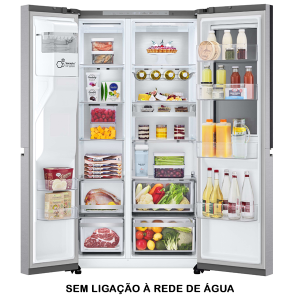 FRIGORÍFICO SIDE BY SIDE LG – GSXE 91 MBAD