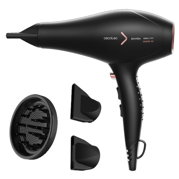 SECADOR DE CABELO CECOTEC – BAMBA IONICARE 5350 POWERSHINE FIRE