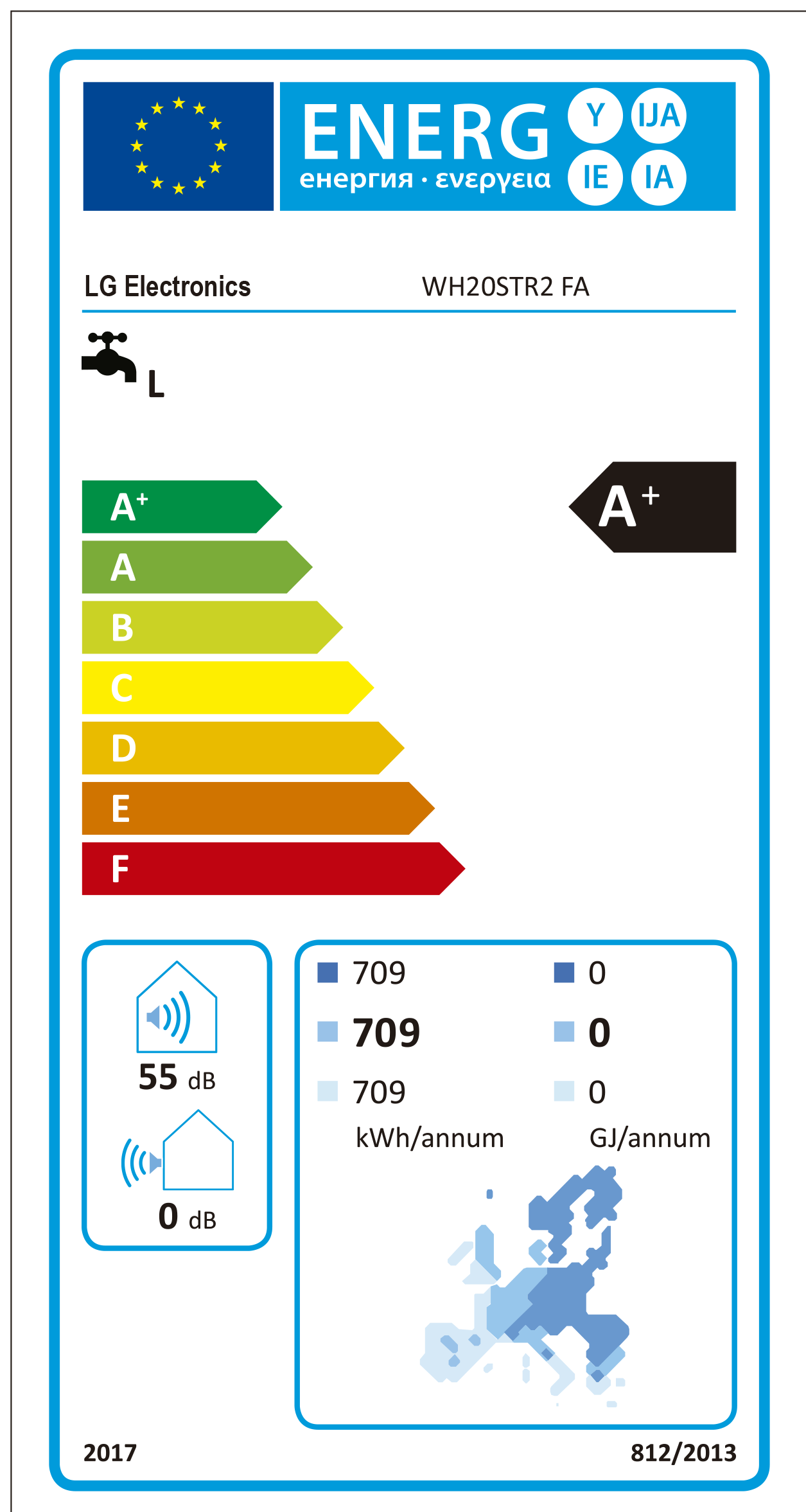 Etiqueta Energética do Produto