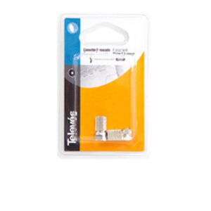 Conector coaxial recto tipo F rosc. T100 Televés