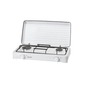 Fogareiro 2 queimadores branco idealgas – 4323