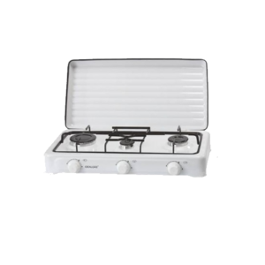 Fogareiro 3 queimadores branco idealgas – 4324