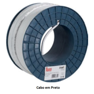 Cabo coax N48HV3 TK (RG6 PVC preto) ited -100M .teka – 2901085