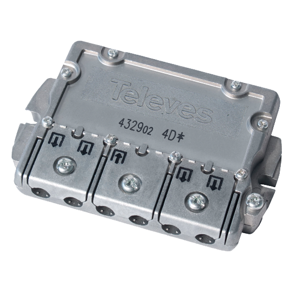 Repartidor int. 4 DIR.7DB-EASY F-TELEVES-543702 ( enc.min 10 unid)