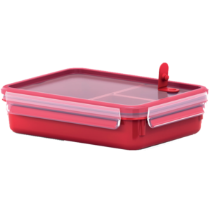 Caixa hermética plástico Tefal 1L – 2 divisórias – K3102312