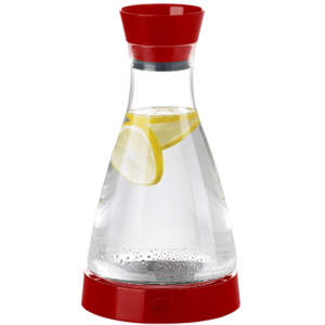 Garrafa refrig. flow slim plástico 1L Tefal vermelha – K3058112