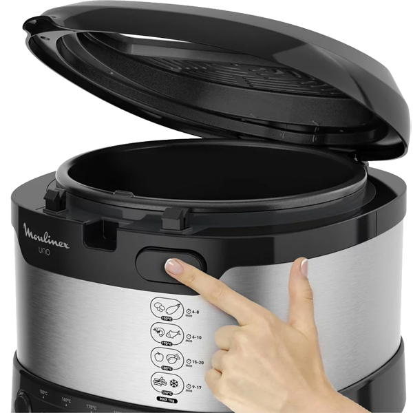 Fritadeira Moulinex uno inox - AF215D10
