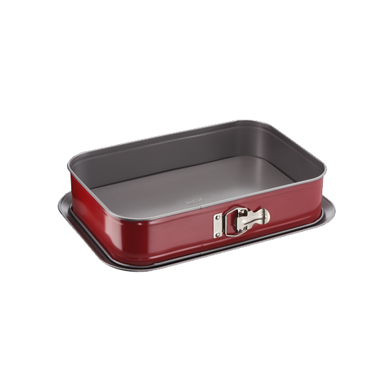 Forma retangular C/ fundo amovível Tefal delibake 36X24CM - J1640514