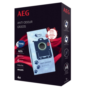 Embalagem sacos aspirador AEG – GR203S