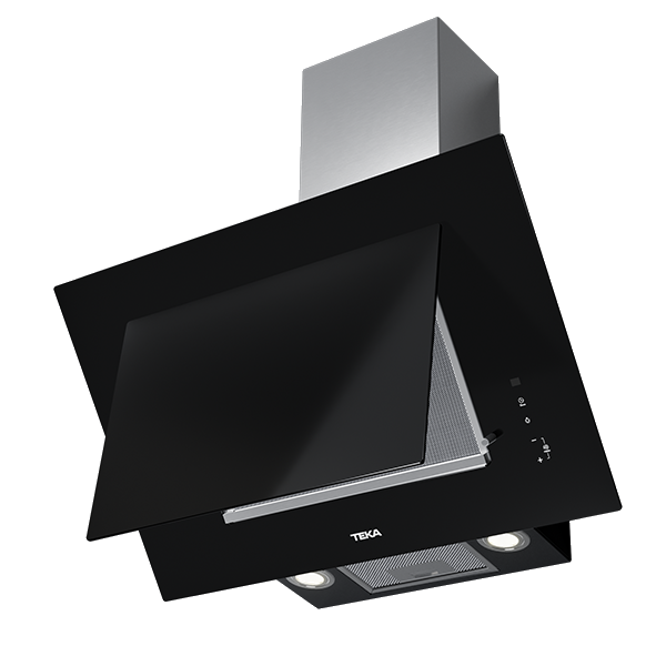 Chaminé decorativa Teka - DVT pro 78660 TBS BK - preta