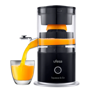 Espremedor citrinos Ufesa – squeeze & go black – 71205622