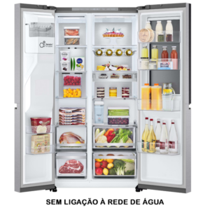 Frigorífico side BY side LG – gsxe 91 mbad