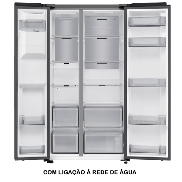 Frigorífico side BY side Samsung - RS70F66KBTEF