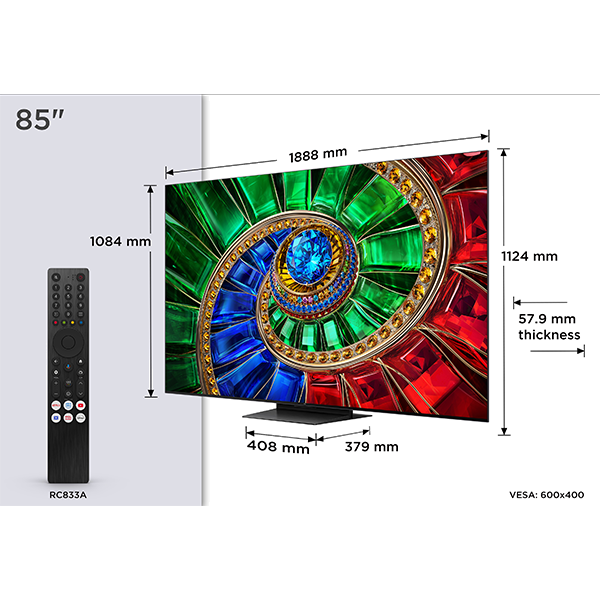 Mini led TCL - 85RM7L